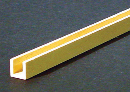 Dollhouse Miniature Channel Molding 3/8X3/8X 24